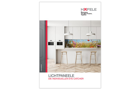 Lichtpaneele und Glasrückwände