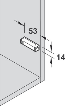 Adapterplatte, Blum Modell 956.1201